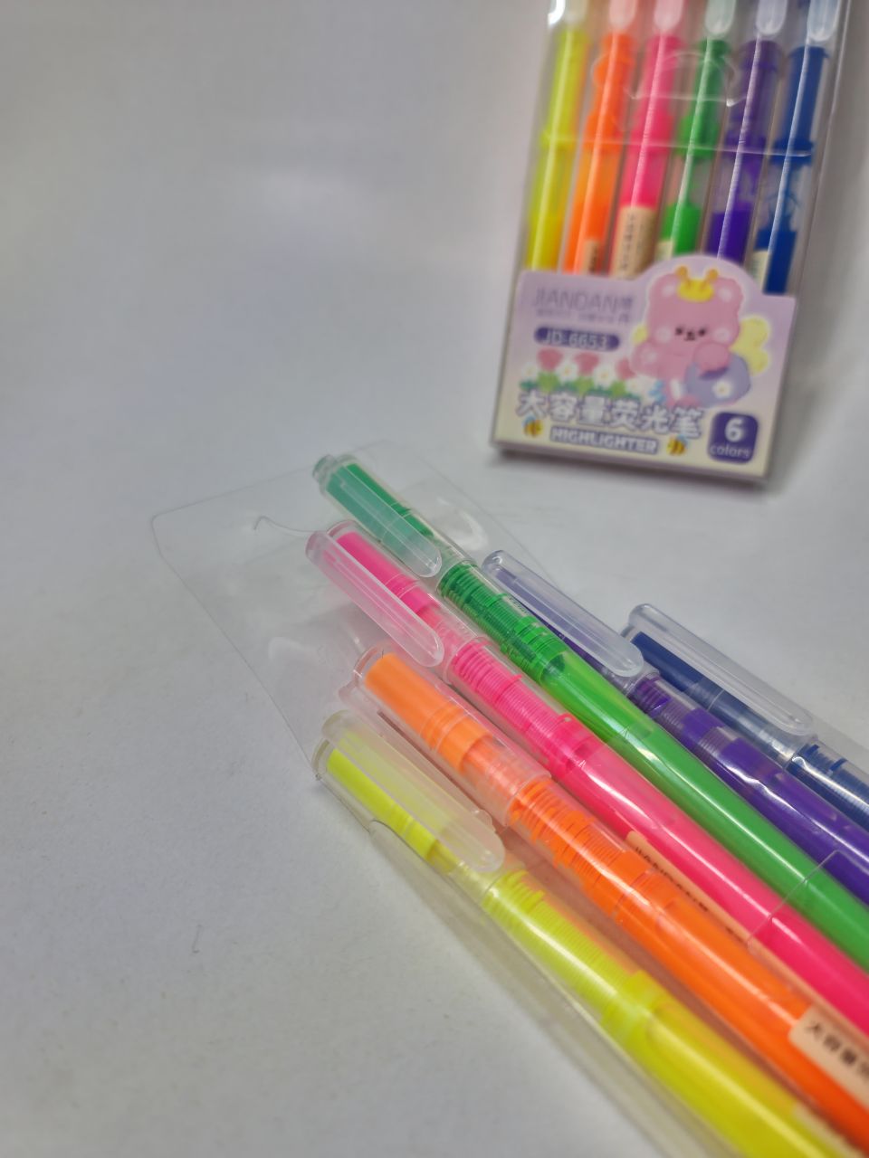 هایلایتر ۶ رنگ پاستیلی