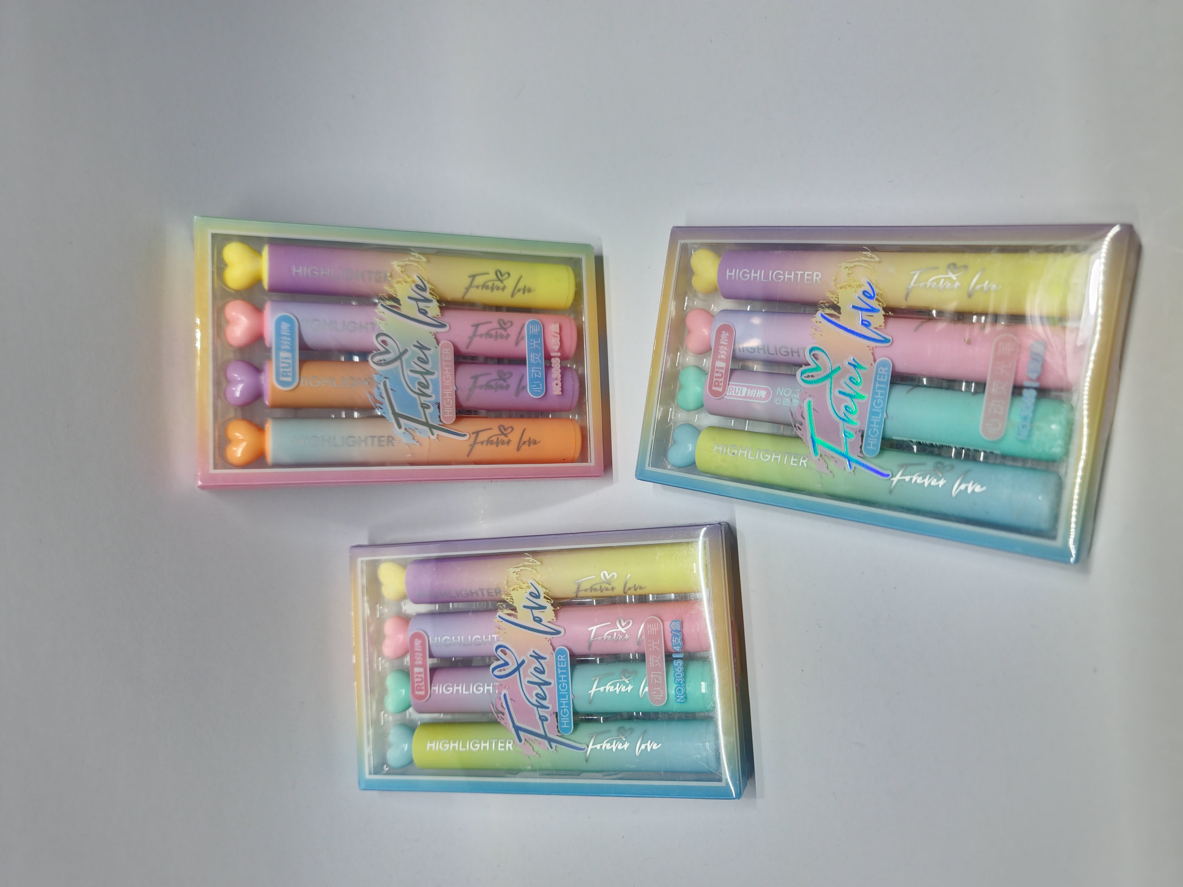 هایلایتر پاستیلی قلب